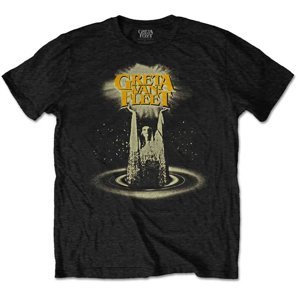 Greta Van Fleet - Cinematic Lights Heren Tshirt - Zwart